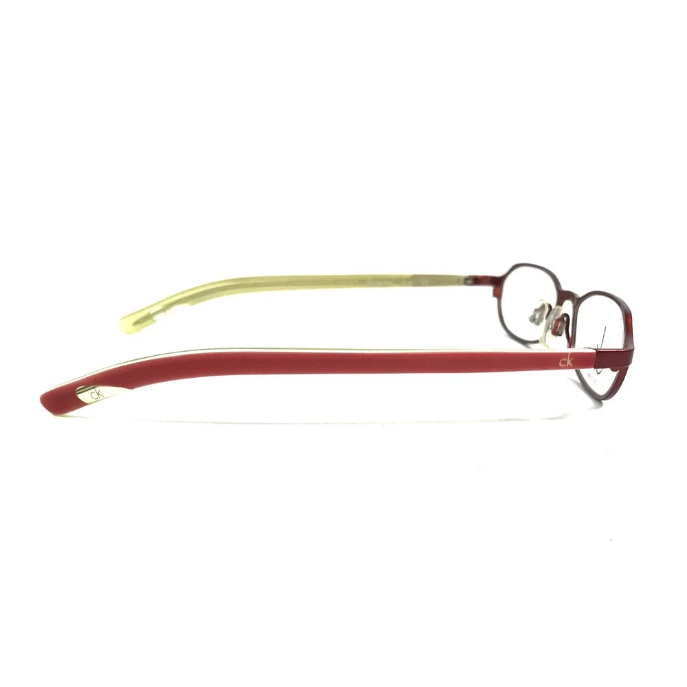 Calvin Klein Petite Eyeglasses Frames ck5110 528 Red Green Oval 50-17-135